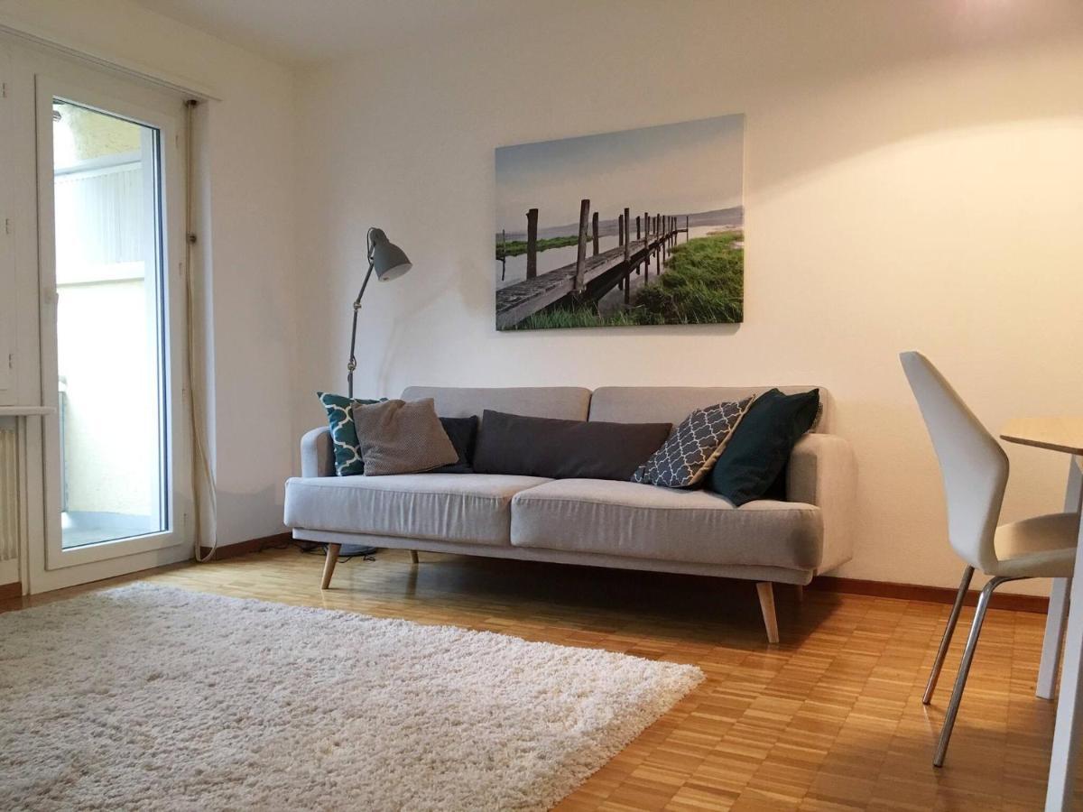 2 Zimmer Mit Balkon, Zentrale Ruhige Lage 圣加仑 外观 照片